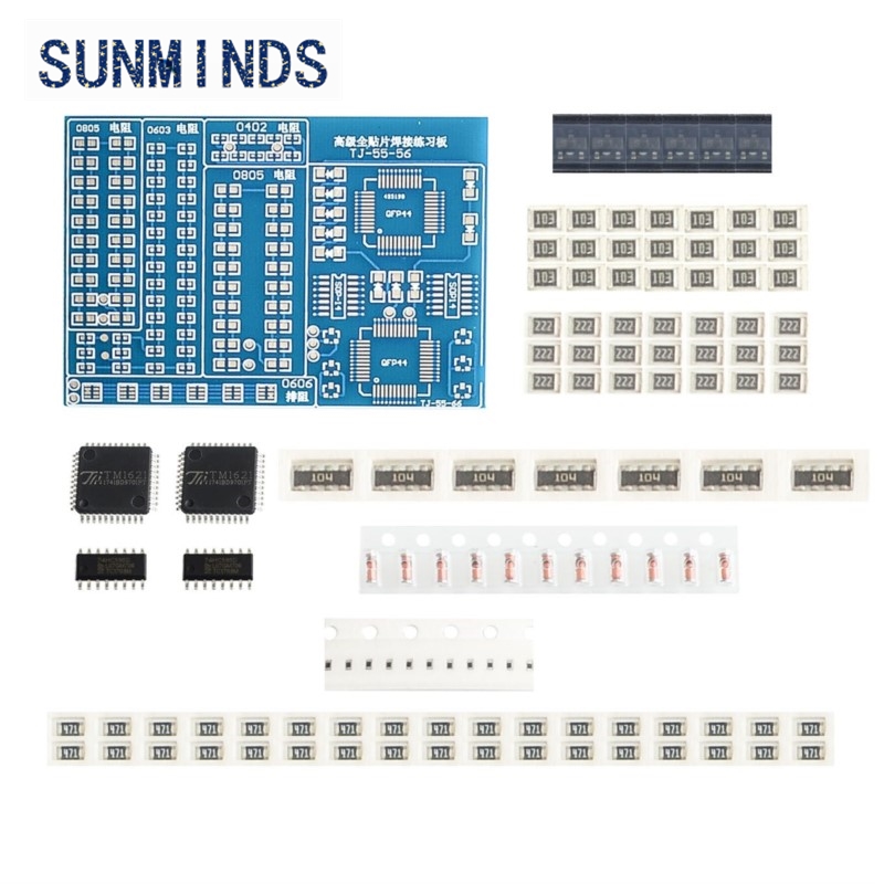 Diy Electronics Learning Kit - 1pcs SMT SMD Component Welding Practice