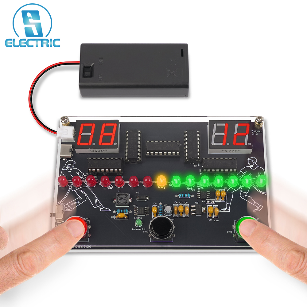 Diy Electronics Learning Kit - DIY Soldering Project 3-in-1 Game Machine