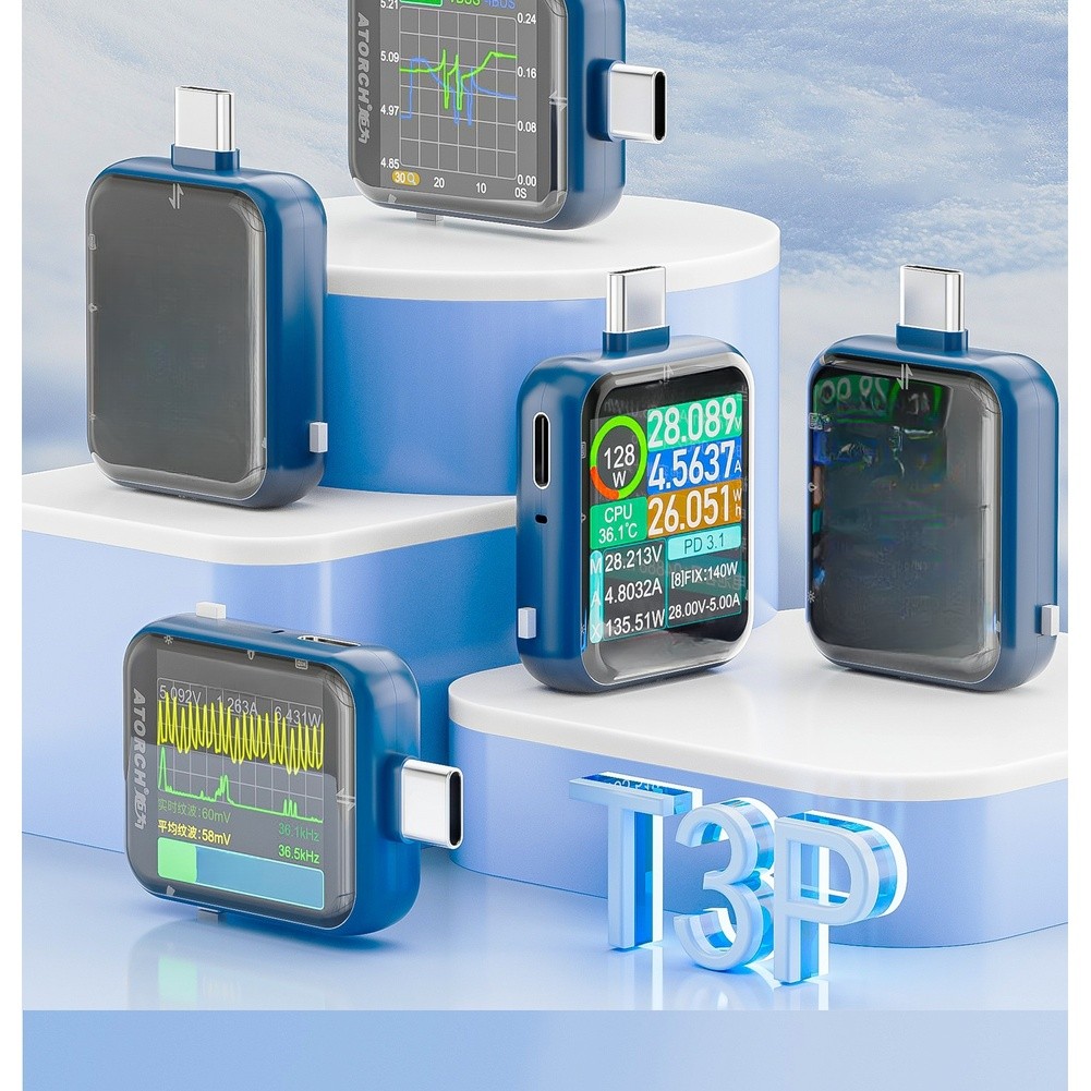 ATORCH T3P USB Power Analyzer  - огляд і ціна Logic Analyzer Usb
