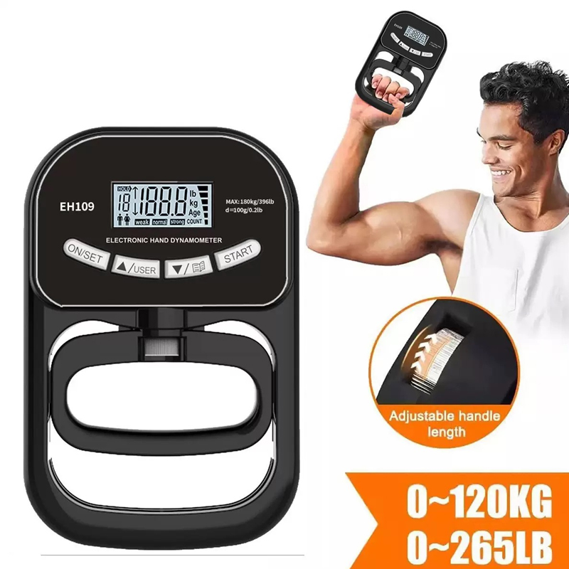 Grip Strength Tester 265Lbs/12 - огляд і ціна Logic Analyzer Usb