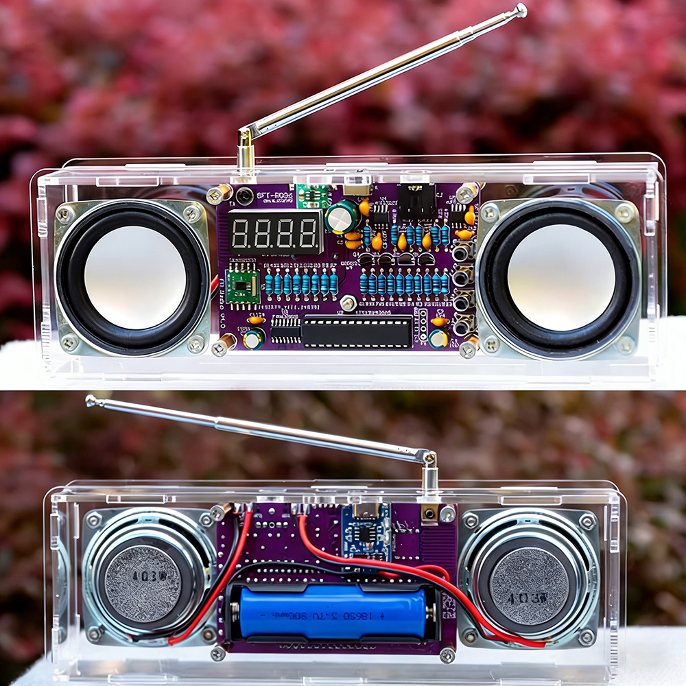 DIY FM Radio Electronic Kit 87 - огляд і ціна Diy Electronics Learning Kit