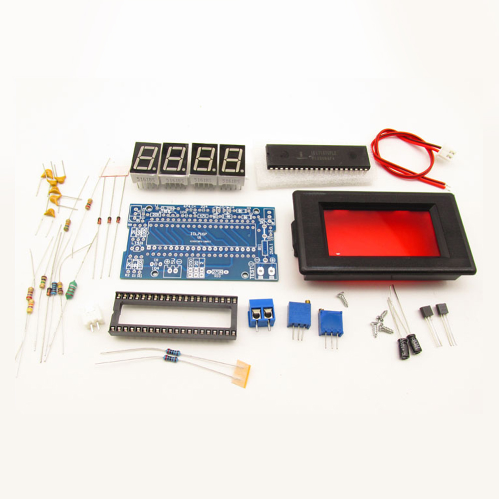 ICL7107 Voltmeter DIY Kit Part - огляд і ціна Diy Electronics Project Kit