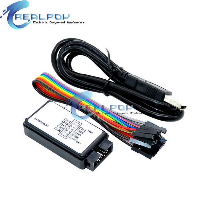 USB Logic Analyzer 24MHz 8 Cha - огляд і ціна Logic Analyzer Usb
