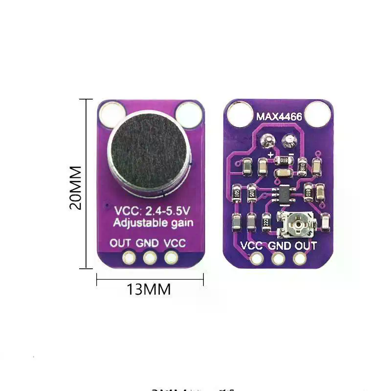 MAX4466 Microphone AGC Amplifi - огляд і ціна Diy Audio Electronics Kit
