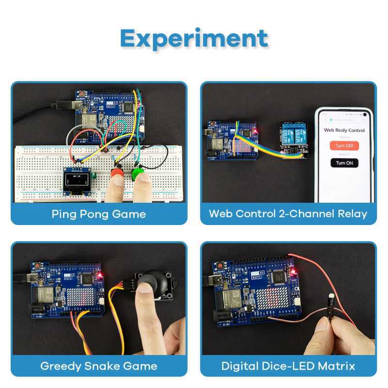 UNO R4 WiFi Compatible Develop - огляд і ціна Diy Electronics Project Kit