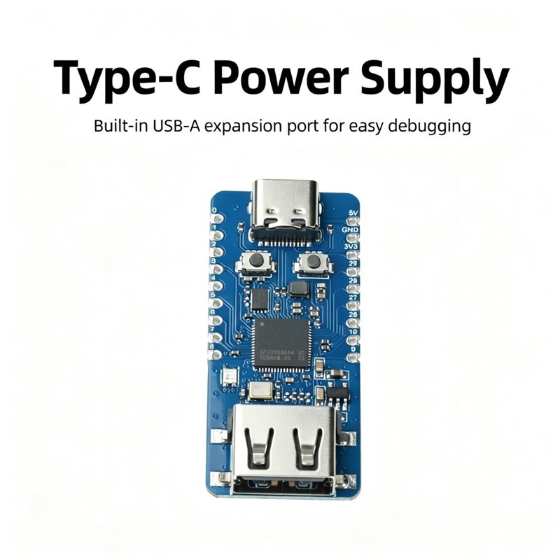 【Shop Now】RP2350-USB-A Microco - огляд і ціна Diy Electronics Shop