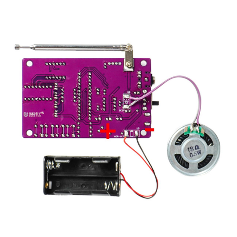 DIY FM Radio Electronic Kit 87 - огляд і ціна Diy Electronics Project Kit