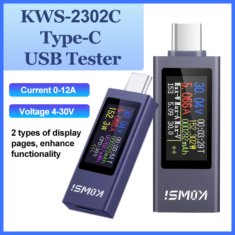 KWS-2302C Type-C USB Tester Mu - огляд і ціна Logic Analyzer Usb