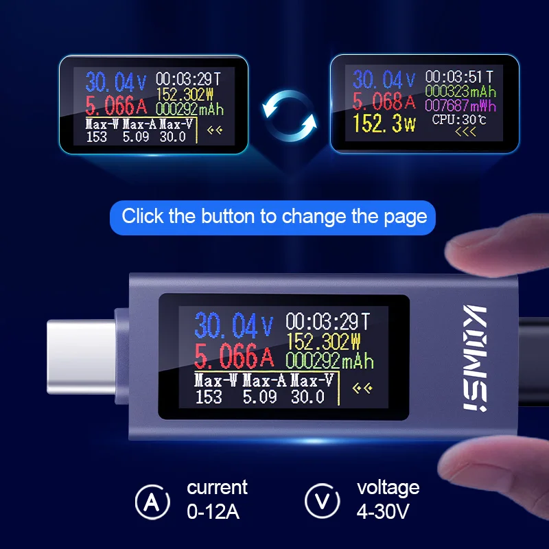 KWS-2302C Type-C USB Tester Mu - огляд і ціна Logic Analyzer Usb