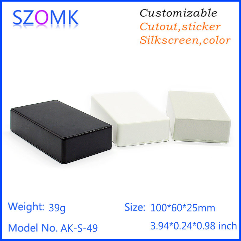 4Pieces 100*60*25 mm plastic e - огляд і ціна Diy Electronics Cabinet