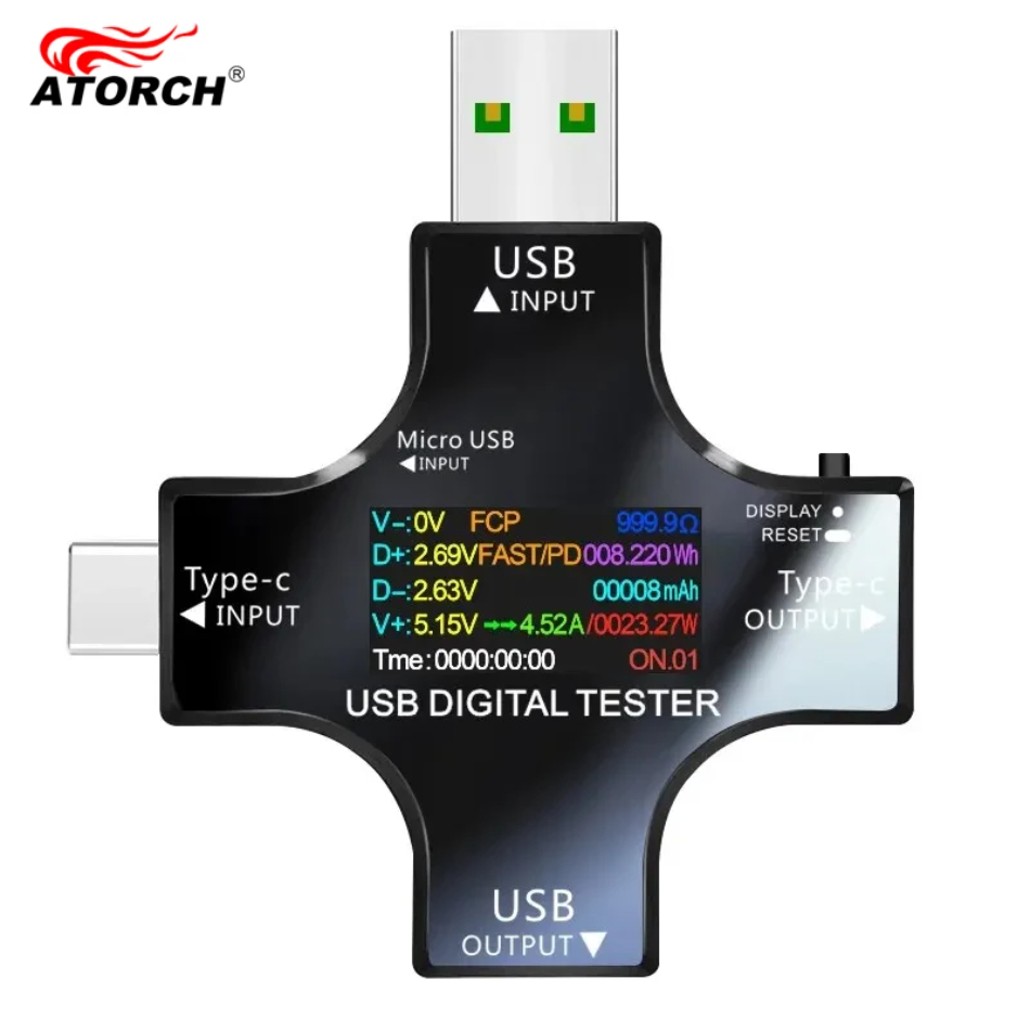 USB Tester DC Type-C PD Digita - огляд і ціна Logic Analyzer Usb