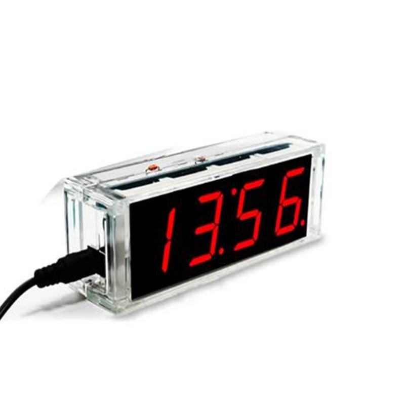 DIY Digital Clock Kit Display  - огляд і ціна Diy Electronics Learning Kit