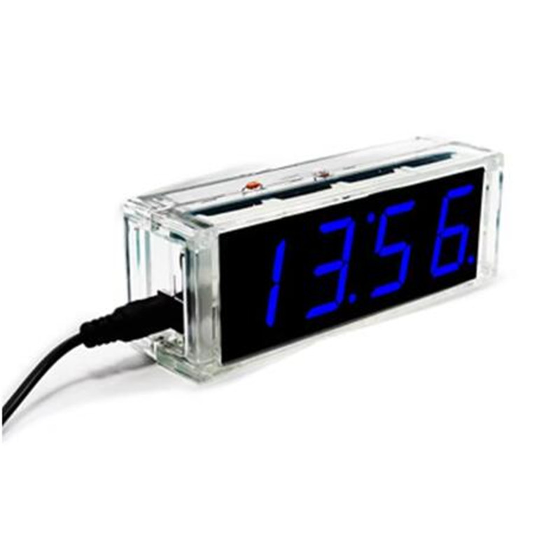DIY Digital Clock Kit Display  - огляд і ціна Diy Electronics Learning Kit