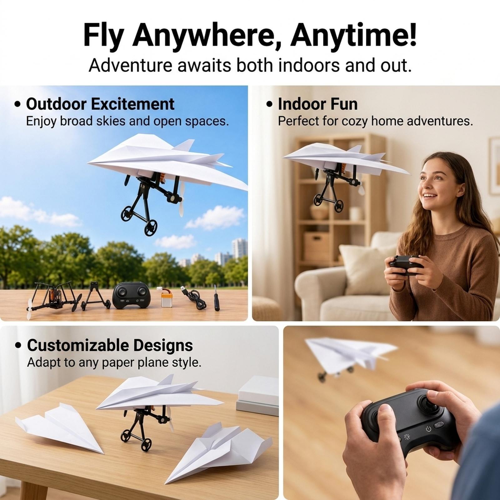 Mini RC Airplane DIY Kit ABS M - огляд і ціна Diy Electronics Project Kit