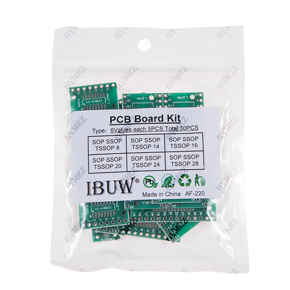 30PCS 6Values SOP SSOP TSSOP P - огляд і ціна Diy Electronics Project Kit