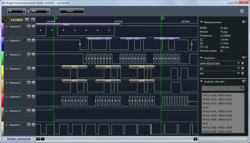 Kingst LA1010 USB Logic Analyz - огляд і ціна Logic Analyzer Usb